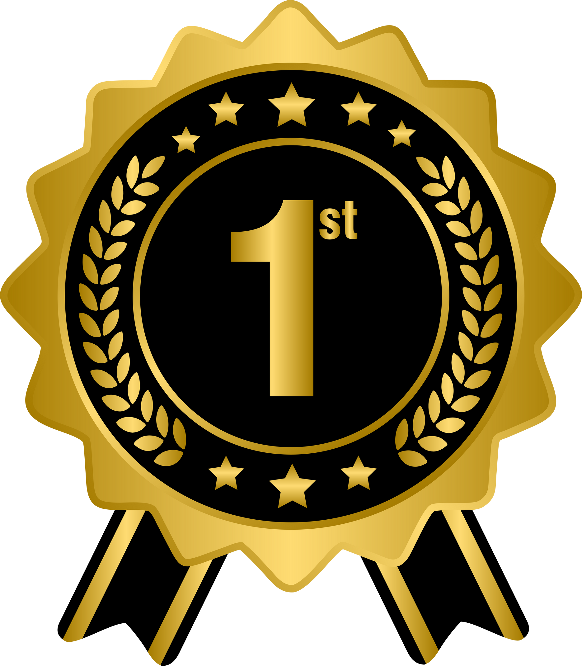 1st golden award medal